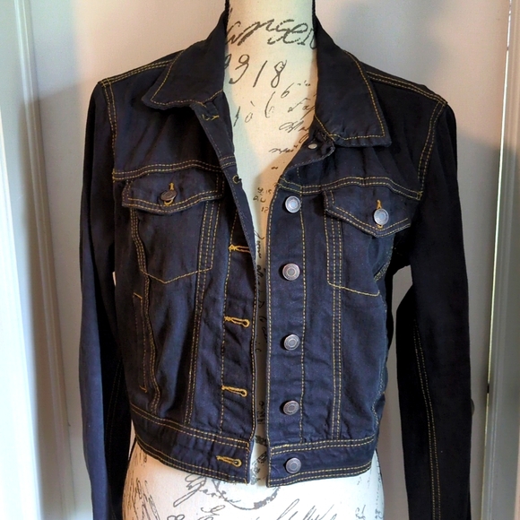 Coffee jean jacket - Picture 3 of 6